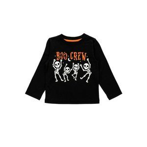 Way To Celebrate Toddler Boys' "Boo Crew" Halloween Long Sleeve T-Shirt Size 3T